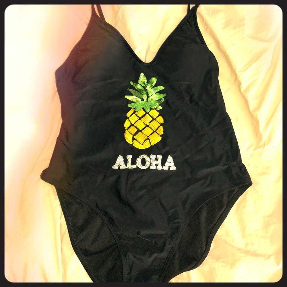 Pineapple Aloha Swimsuit One Piece